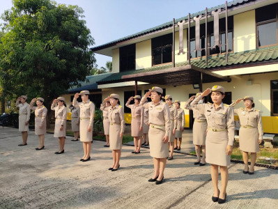 กิจกรรมเคารพธงชาติและร้องเพลงชาติไทย ทุกวันอังคารของสัปดาห์ พารามิเตอร์รูปภาพ 1