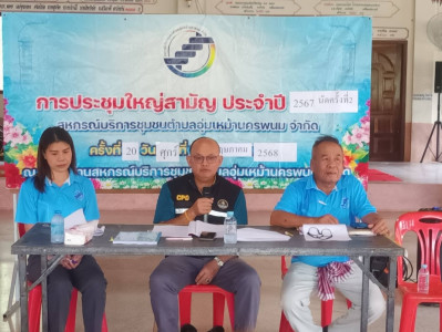 ผู้อำนวยการกลุ่มส่งเสริมสหกรณ์ 3 เข้าร่วมประชุมใหญ่สามัญ ... พารามิเตอร์รูปภาพ 1