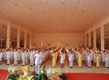 พิธีถวายเครื่องราชสักการะและพิธีวางพานพุ่มเงิน-พุ่มทอง ... พารามิเตอร์รูปภาพ 4