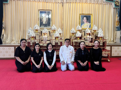 บุคลากรฝ่ายบริหารทั่วไป เข้าร่วมพิธีเจริญพระพุทธมนต์ ... พารามิเตอร์รูปภาพ 1